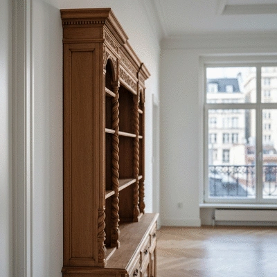 Client discutant d'un devis détaillé avec un serrurier, sur une table, Avignon