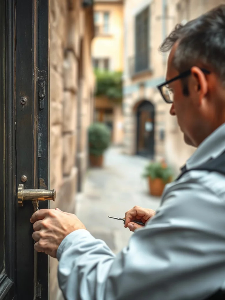 Éviter les erreurs avec un serrurier